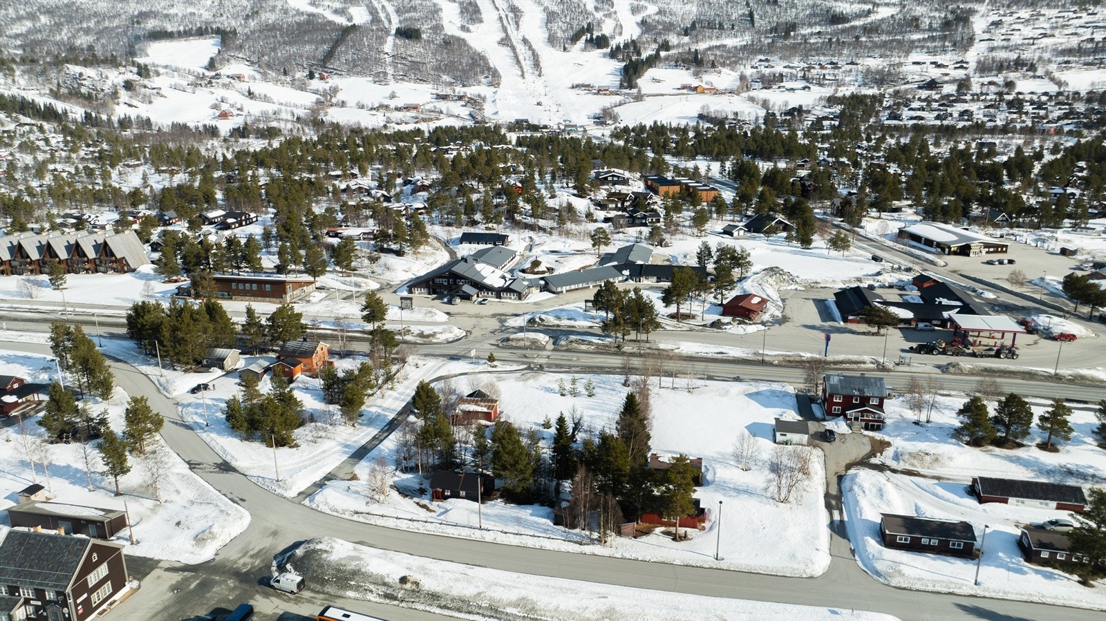 Tomt med svært sentral beliggenhet på Bjorli Galleribilde