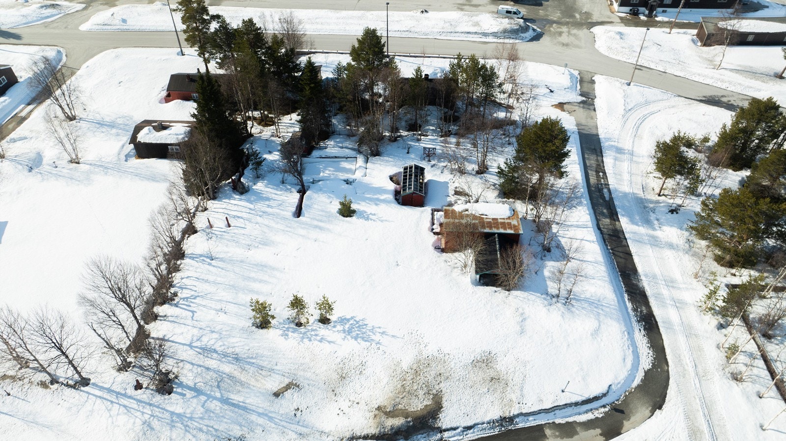 Dronefoto Galleribilde