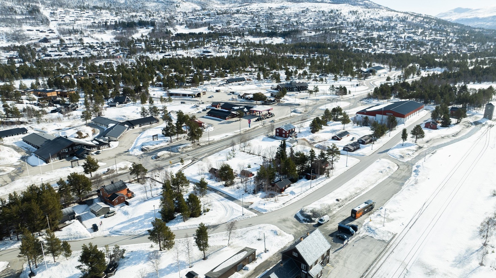 Dronefoto Galleribilde