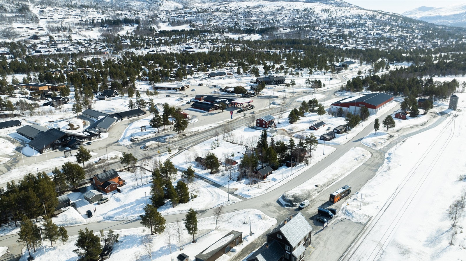 Dronefoto Galleribilde