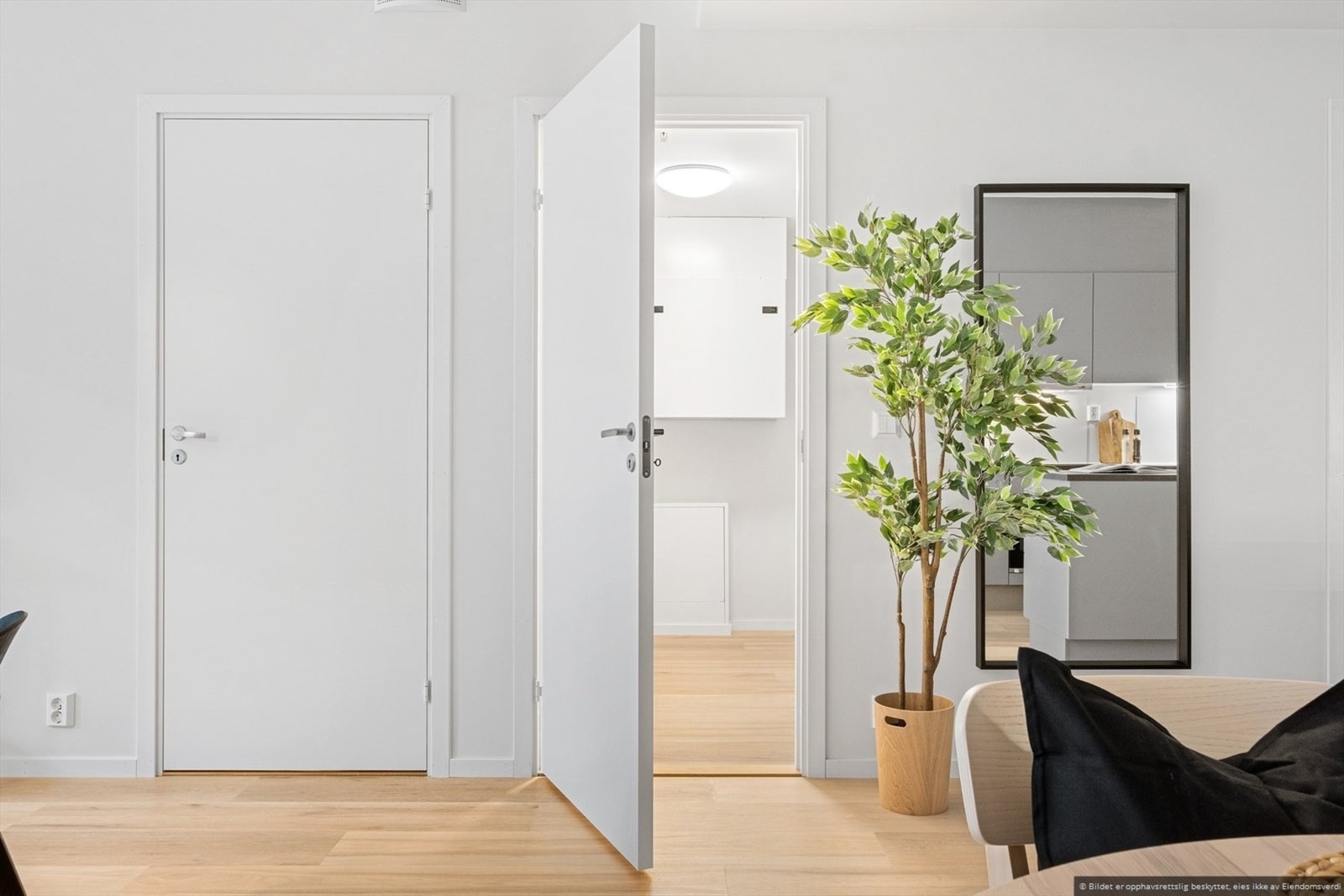 Bod/teknisk rom gir gode muligheter for ekstra oppbevaringsplass. Galleribilde