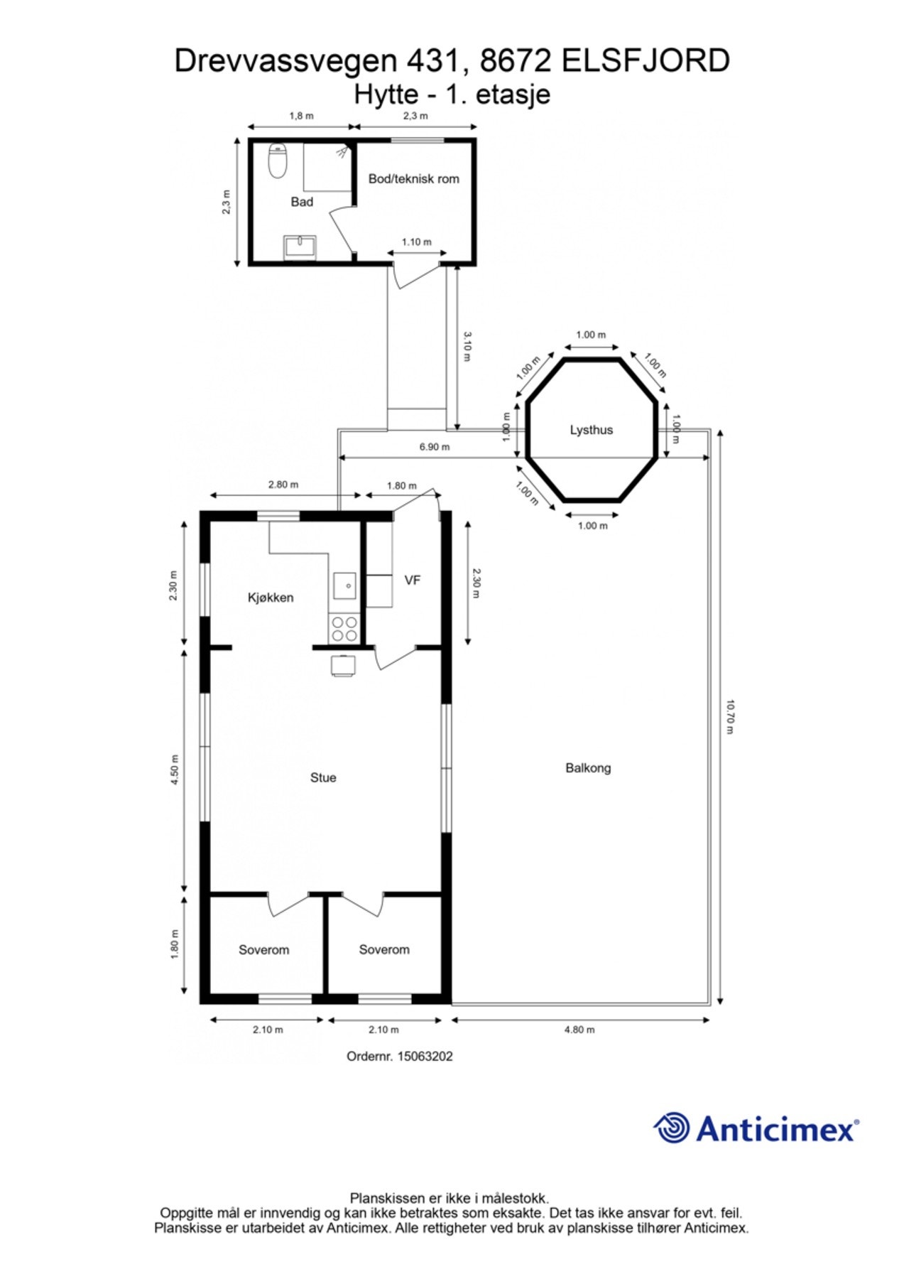 Gjør deg kjent med planløsningen Galleribilde