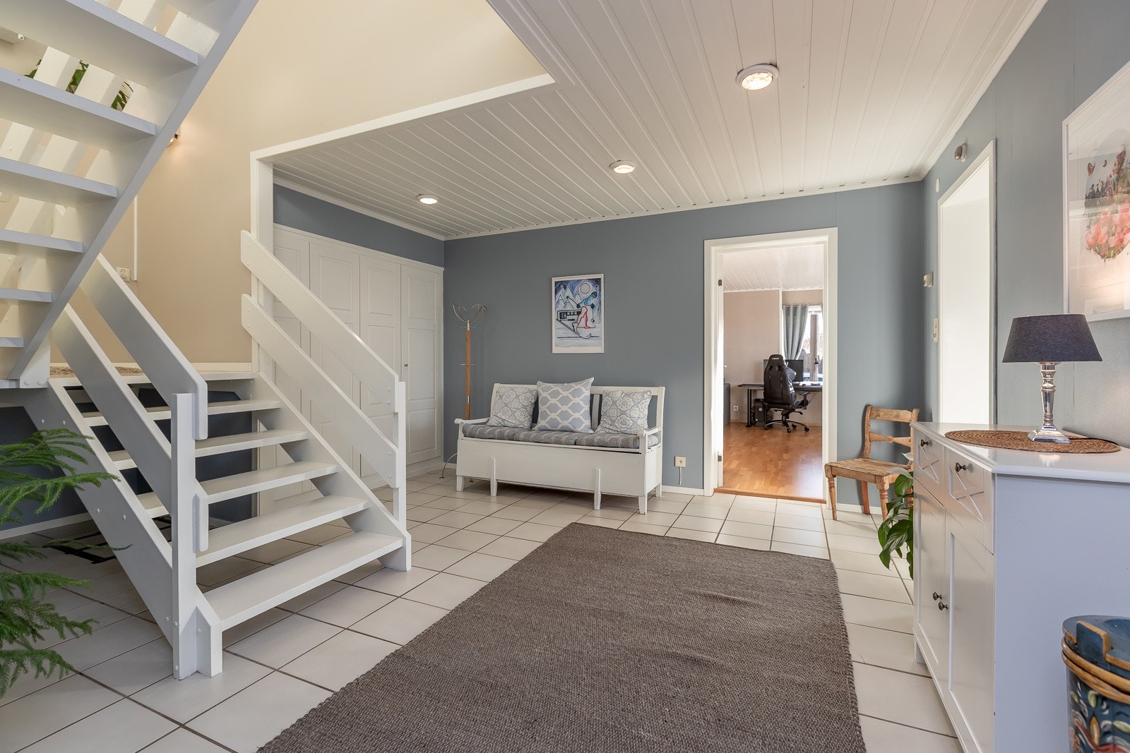 Det er varmekabler i gulvet Galleribilde