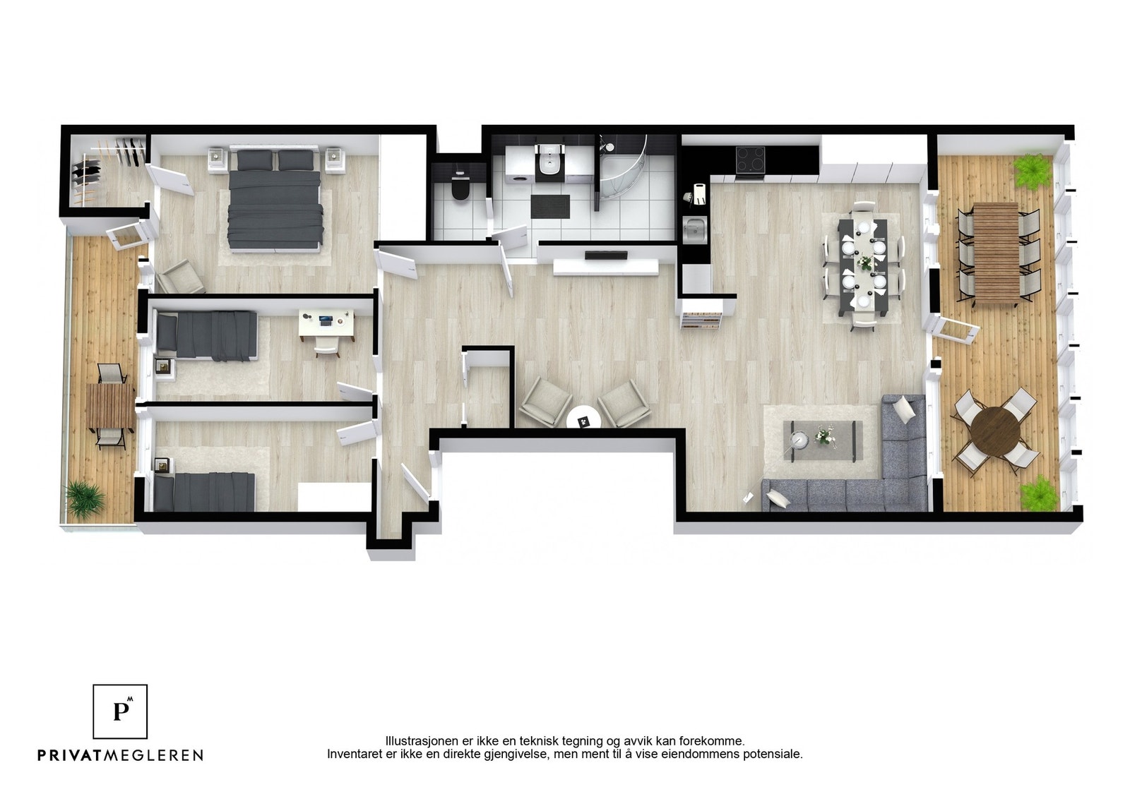 Plantegning. Galleribilde