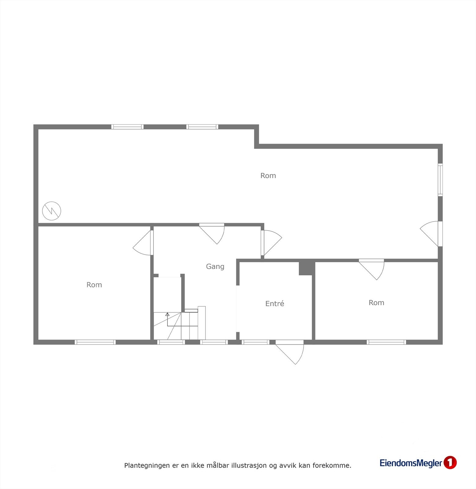 Planteikning u.etg. Galleribilde