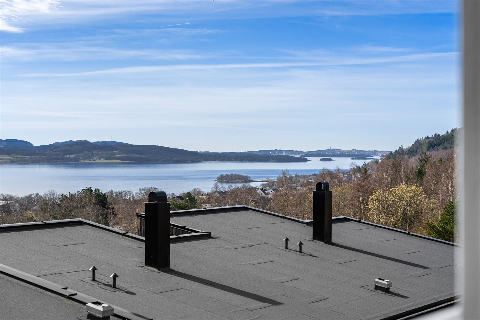 Utsikt fra stuen Galleribilde