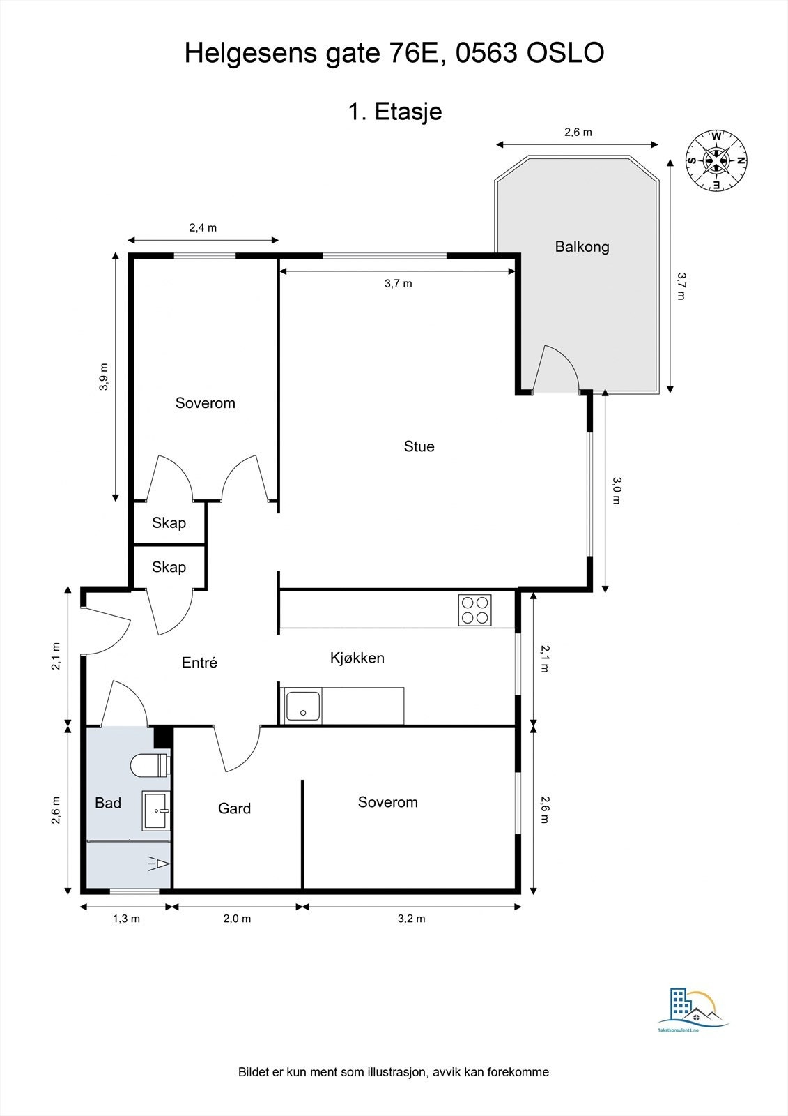 Plantegning. Galleribilde