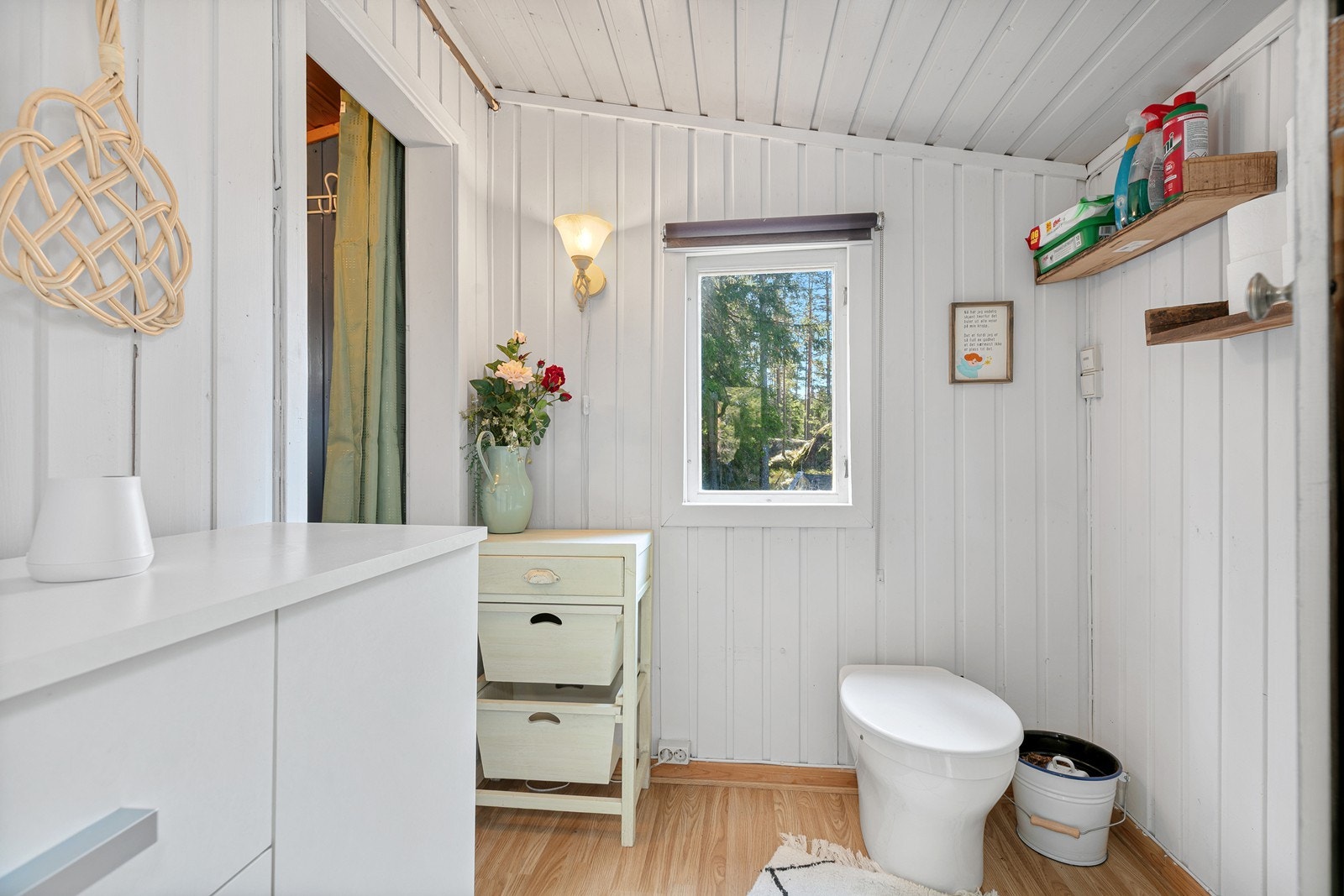 Toalettrom. Galleribilde