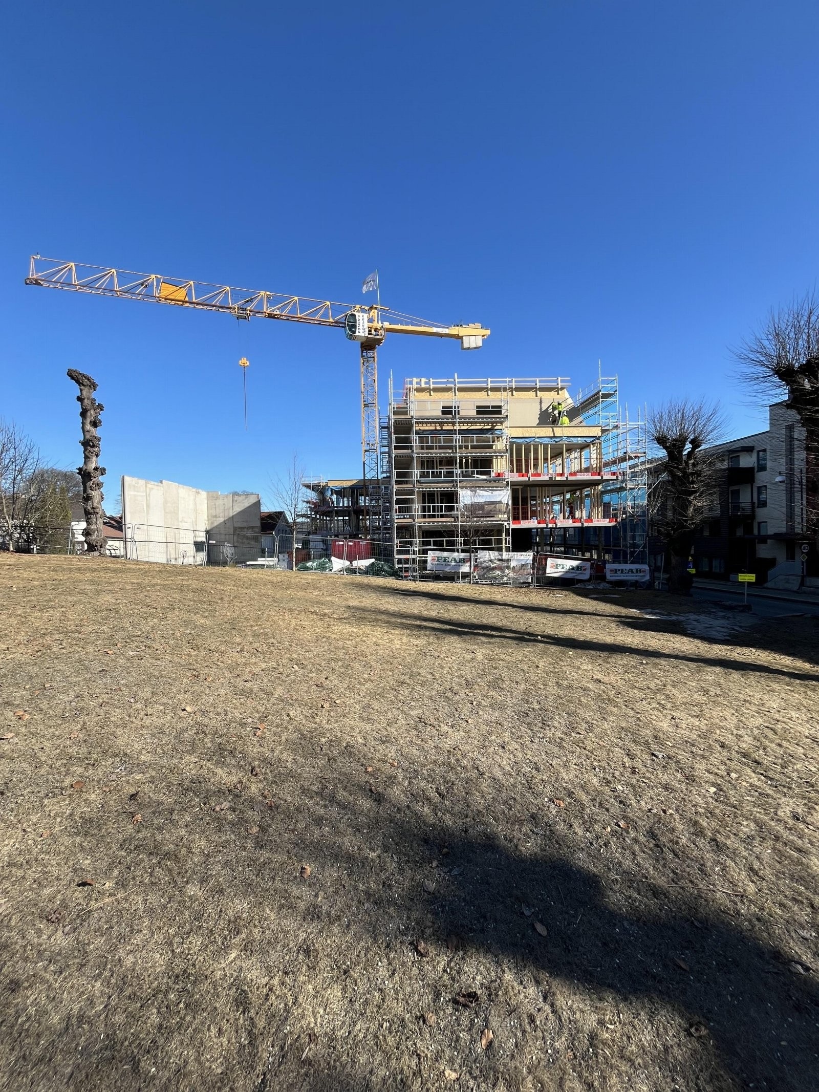 Bilde av byggeplass. Galleribilde