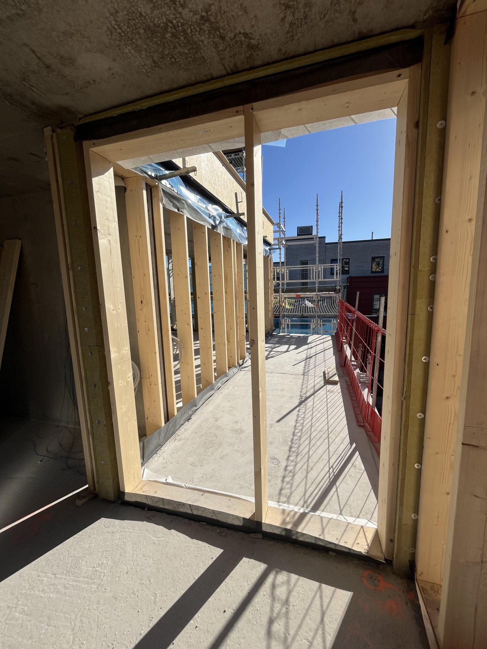 Bilde av byggeplass. Galleribilde