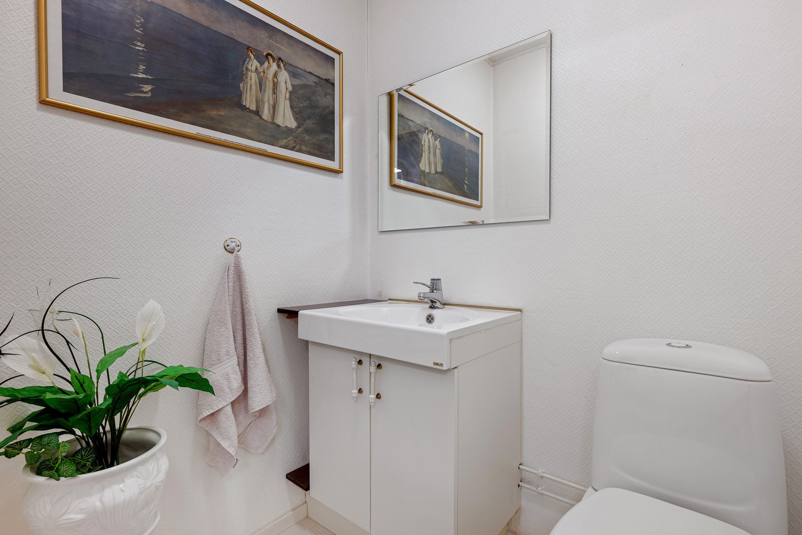 Toalettrom Galleribilde
