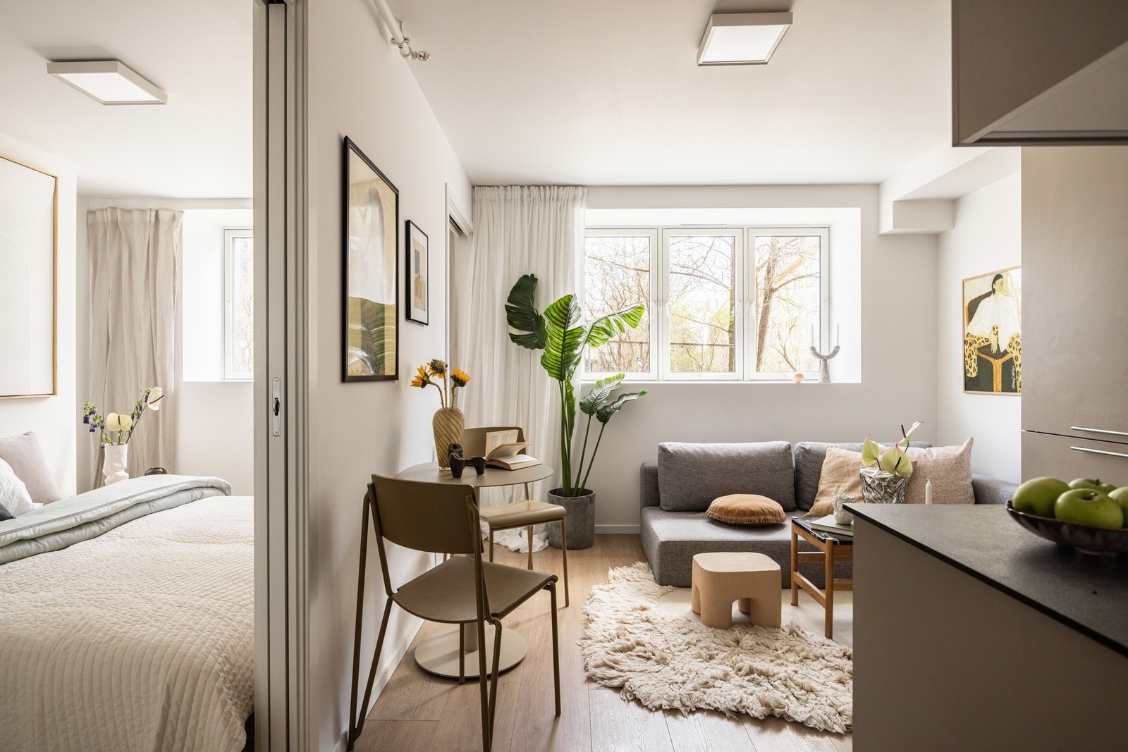 Denne leiligheten ble etablert i 2018 og holder en god standard. Her er det ingen TG3. Galleribilde