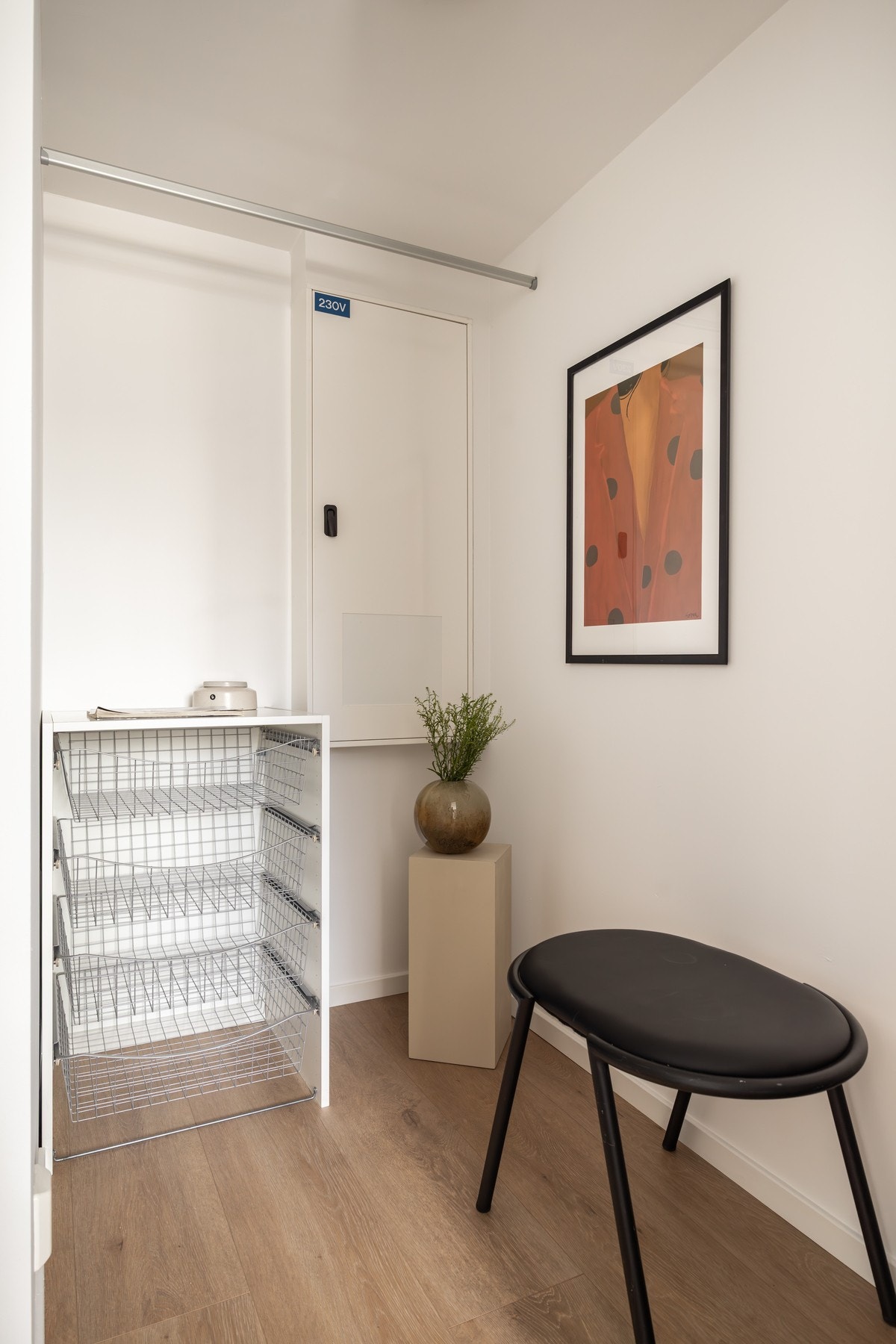 Her er det god oppbevaringsplass. Galleribilde