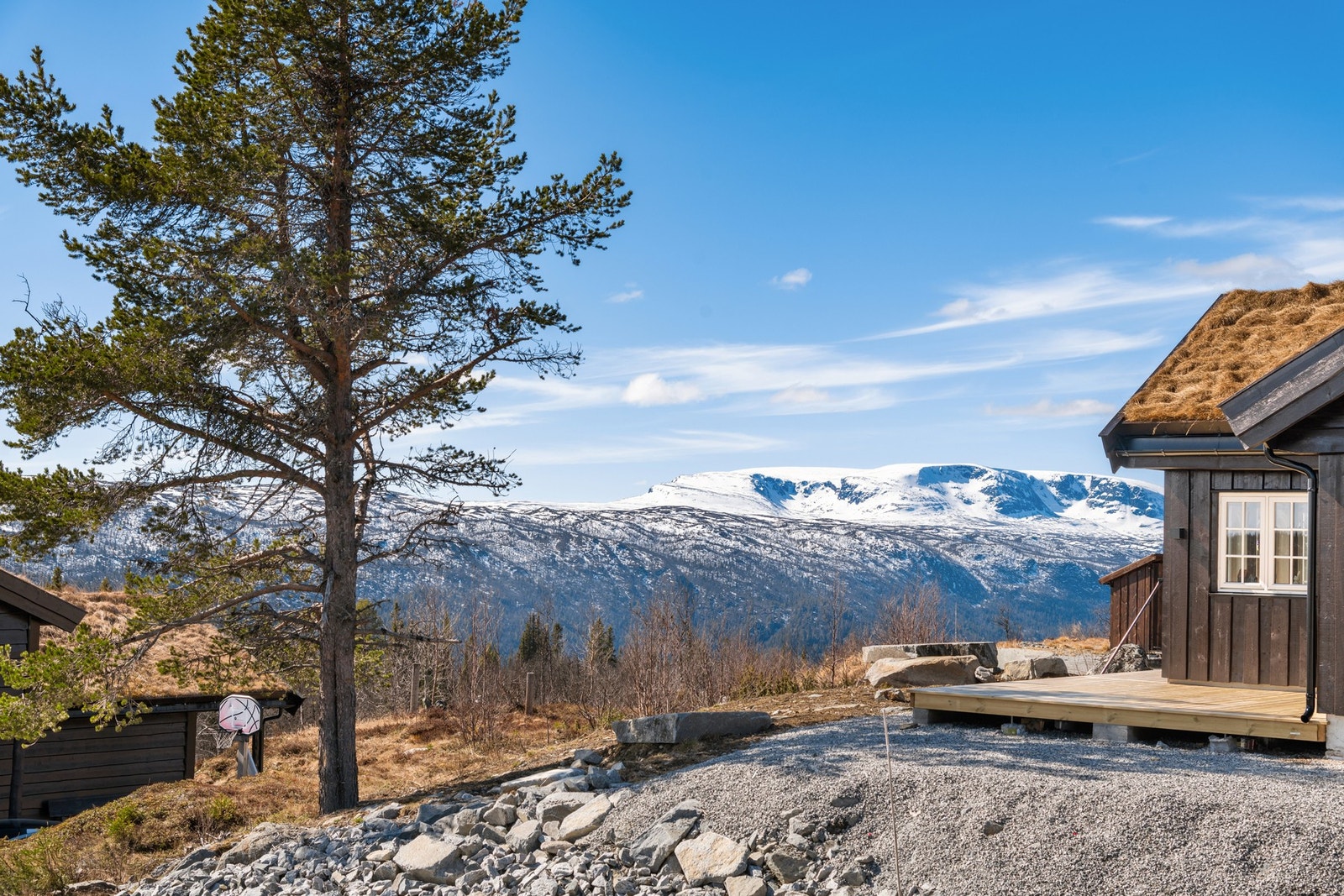 Majestetiske Hallingskarvet i vinterdrakt Galleribilde