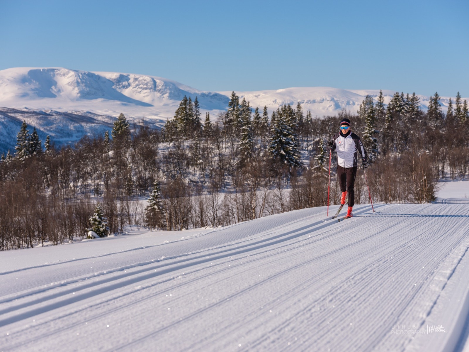 Frisk fjelluft, nypreparerte løyper og fantastisk natur Galleribilde