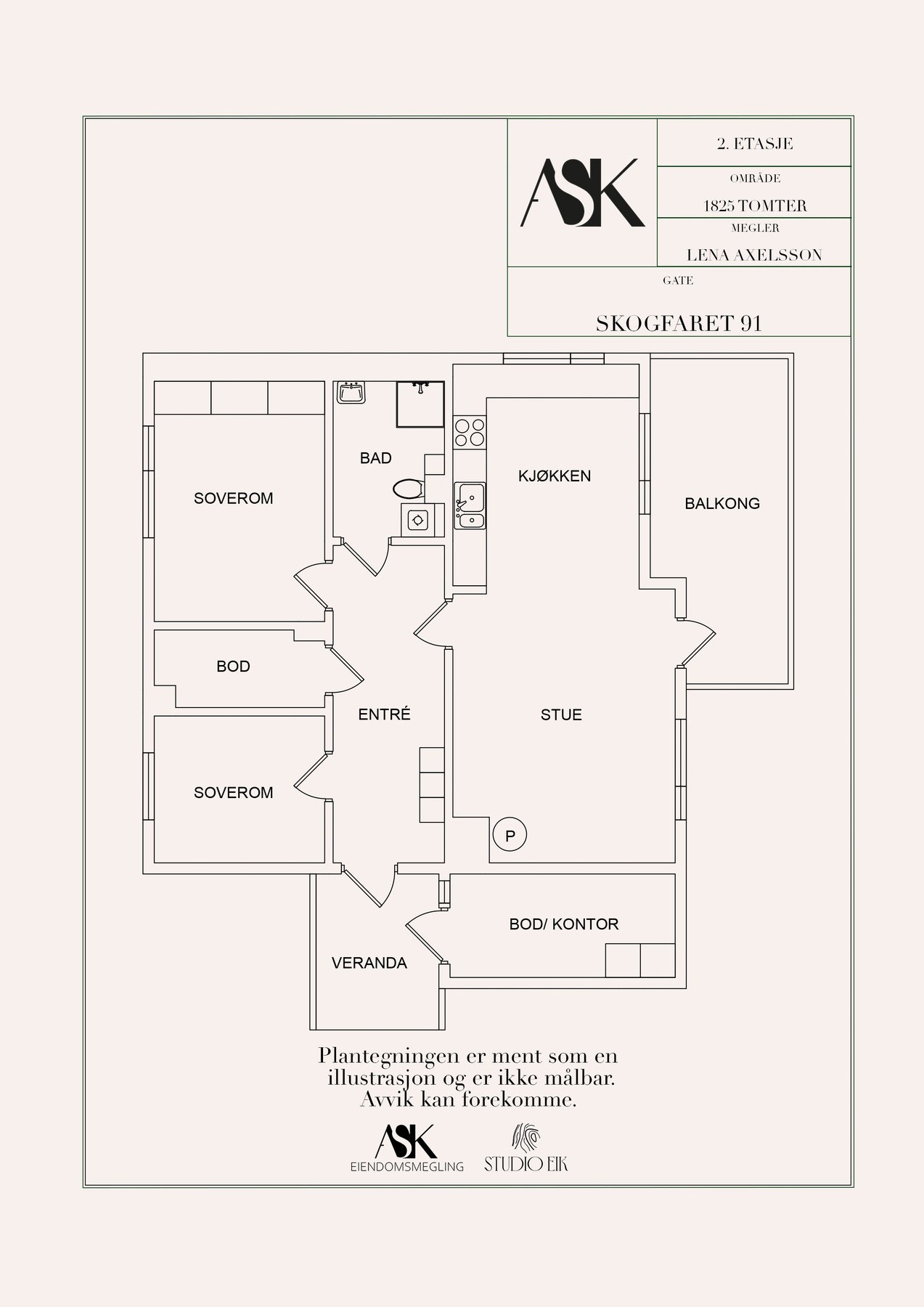 Planillustrasjon Galleribilde