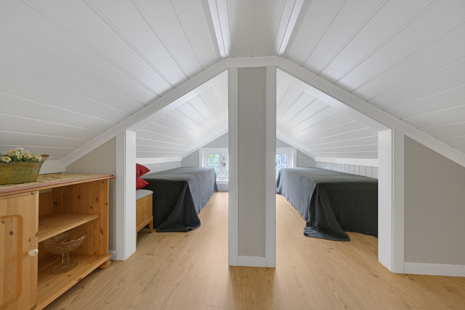 2 soverom i hems. Galleribilde