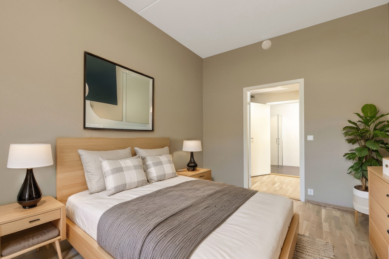 Soverom (digitalt stylet). Galleribilde