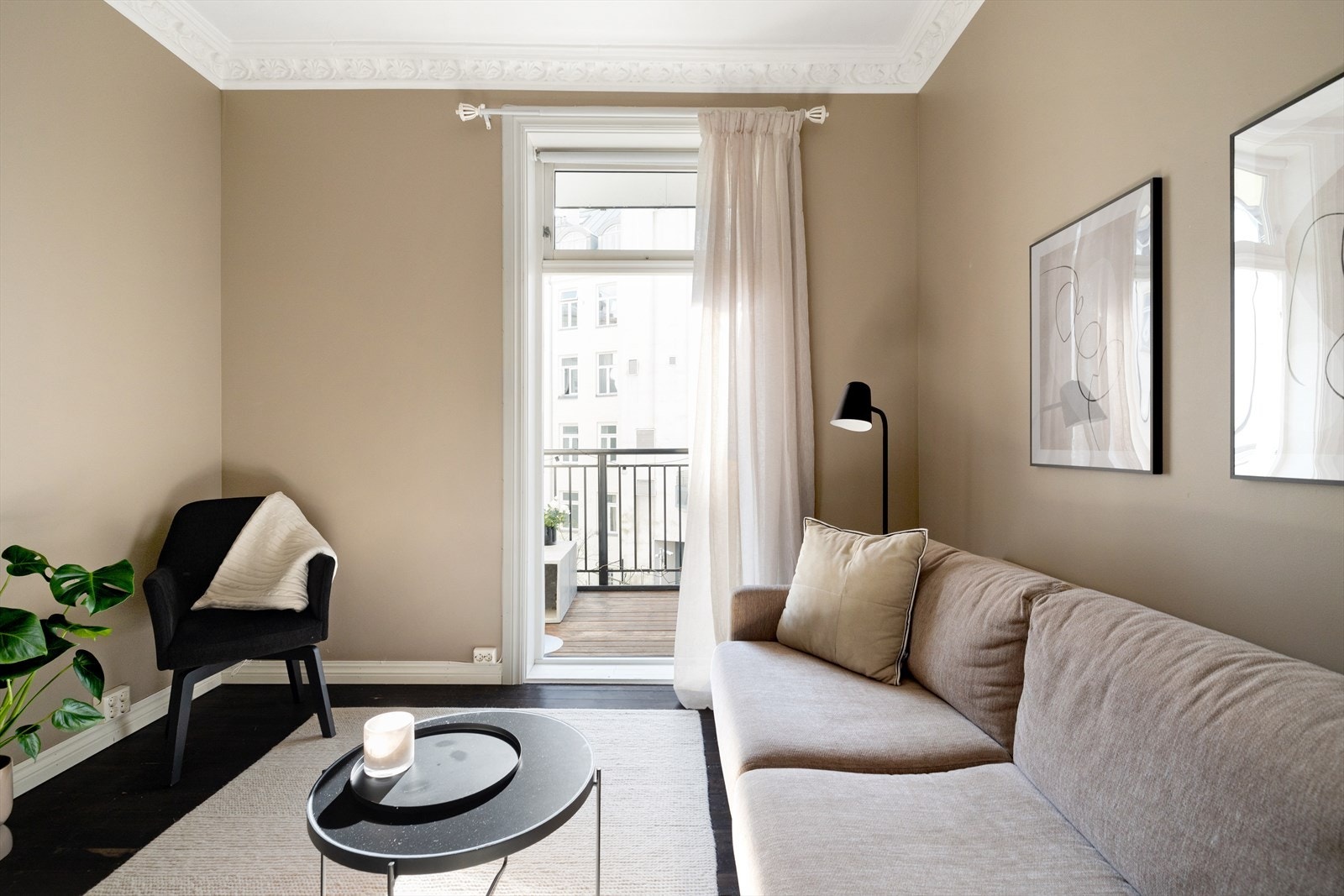 Gjesterom/TV-stue Galleribilde