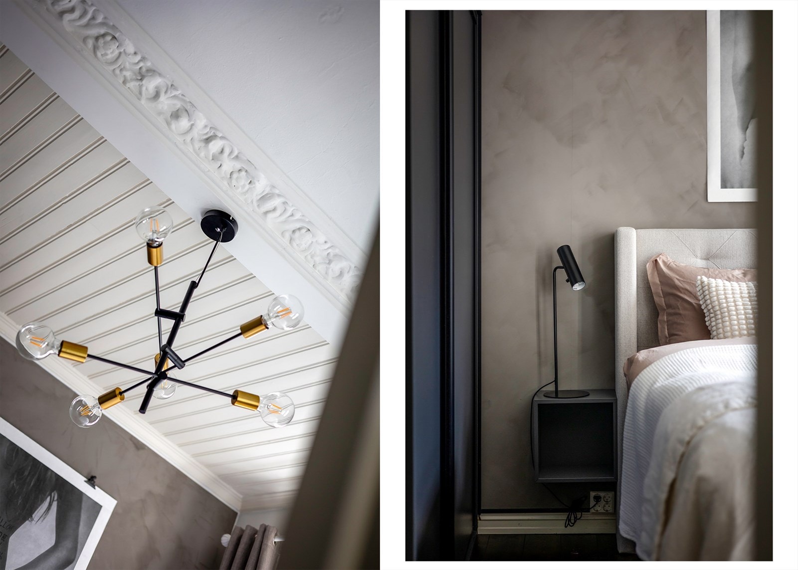 Detalj hovedsoverom Galleribilde