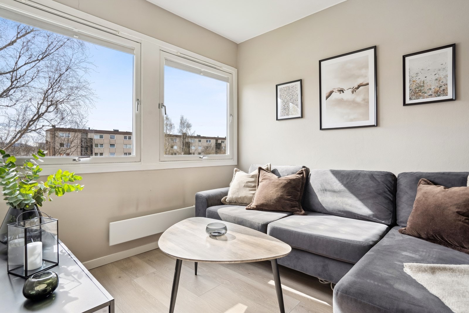 En delikat og moderne 2-roms leilighet med ettertraktet beliggenhet på Tyholt. Galleribilde