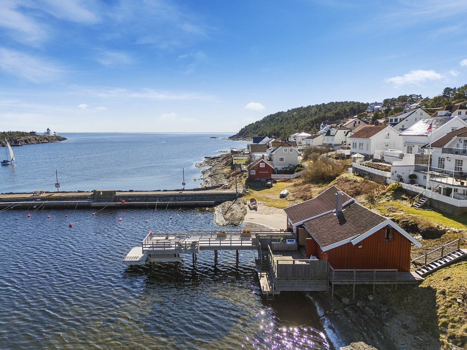 Umiddelbar nærhet til flott skjærgård Galleribilde