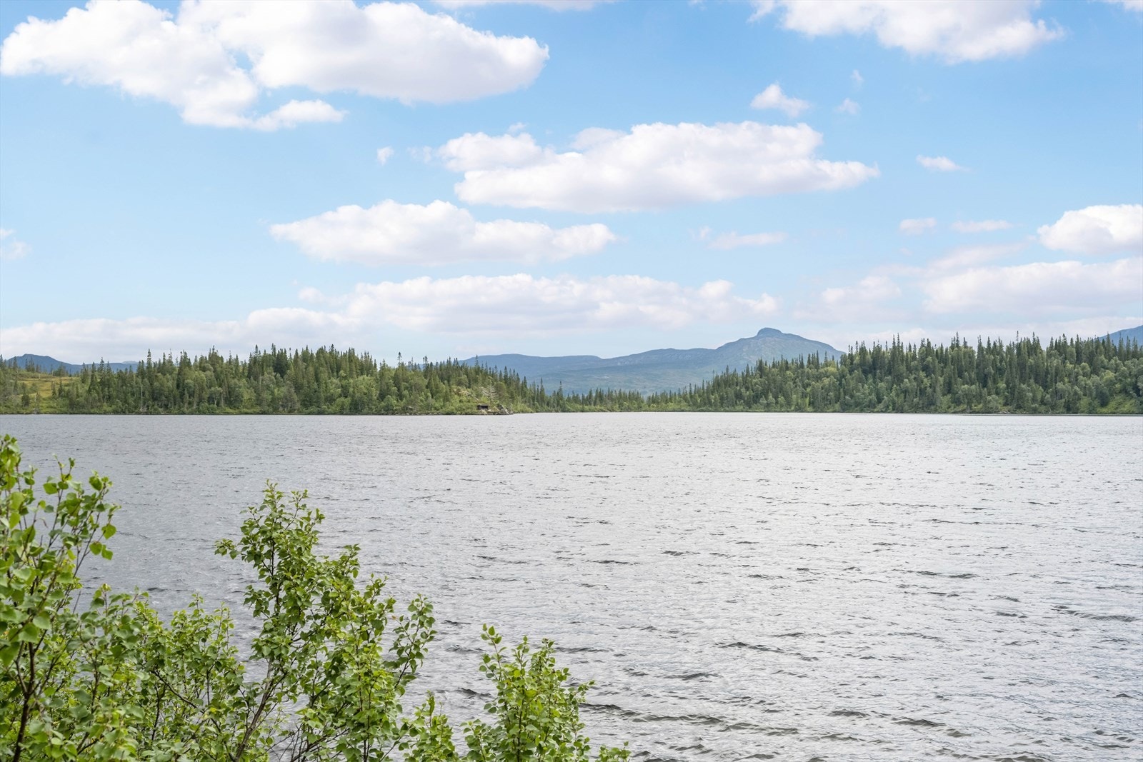 Eiendommen ligger i naturskjønne omgivelser ved Krokvatnet i Limingen Galleribilde