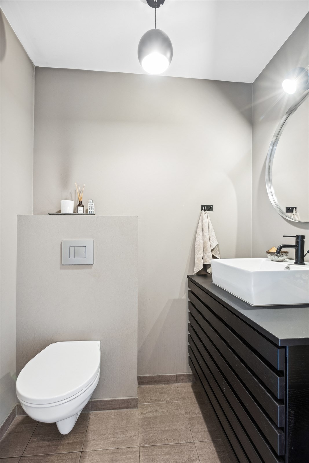 Toalettrom i 1. etasje. Pusset opp i 2019. Galleribilde