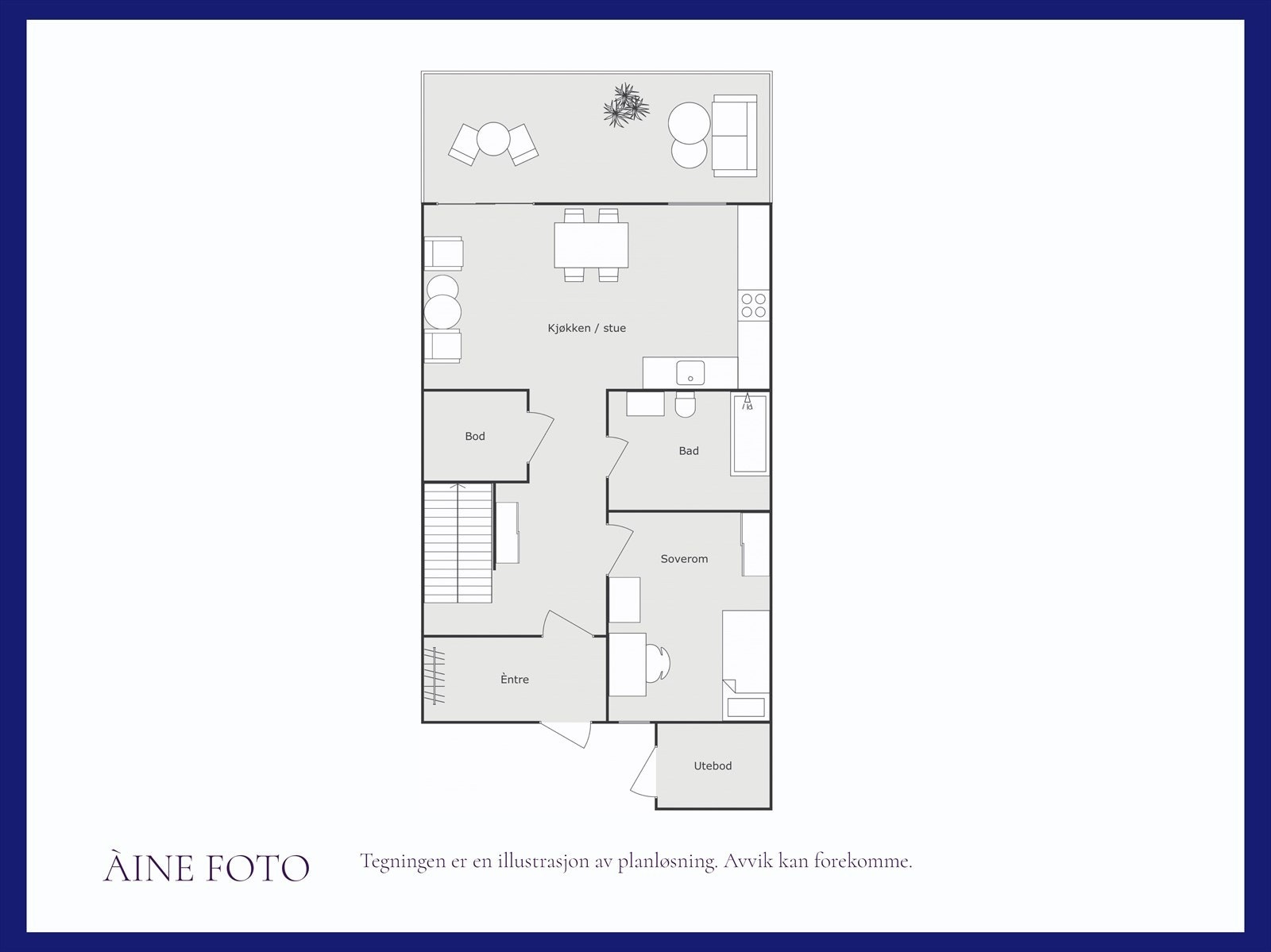 Plantegning 1. etasje. Galleribilde