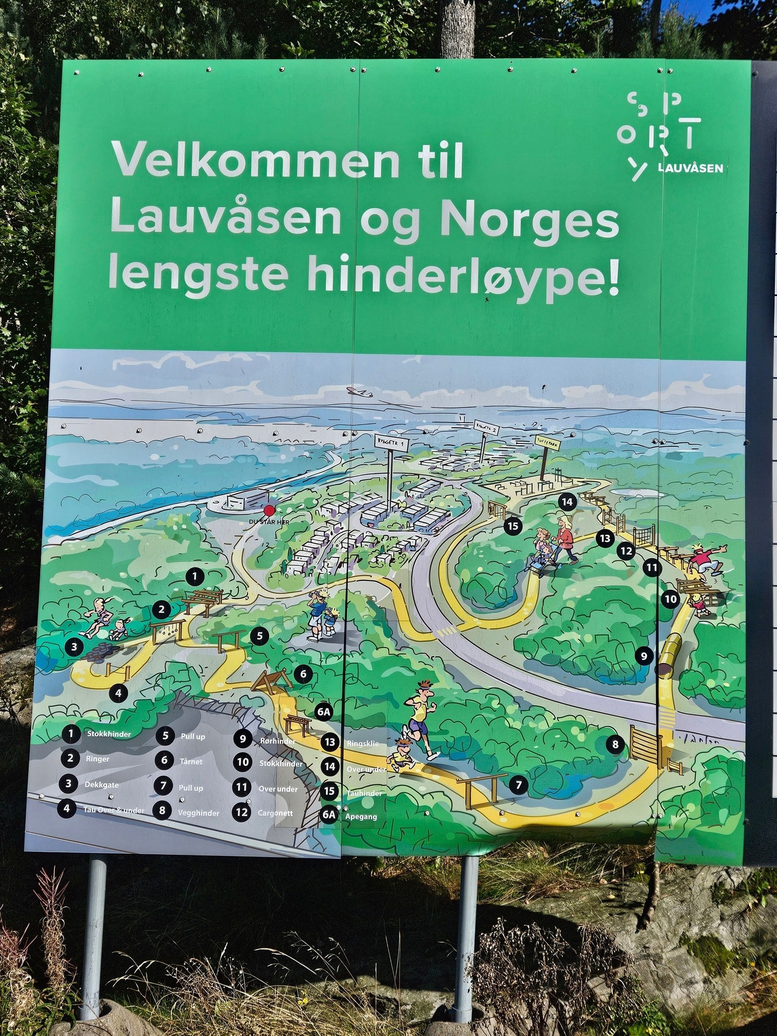 100 m til løypa Galleribilde