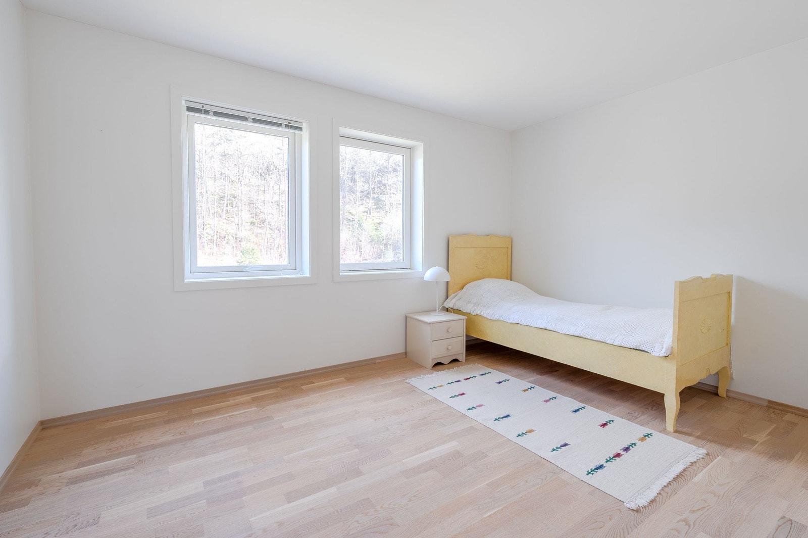Soverom 4, opprinnelig tenkt som master bedroom. Galleribilde