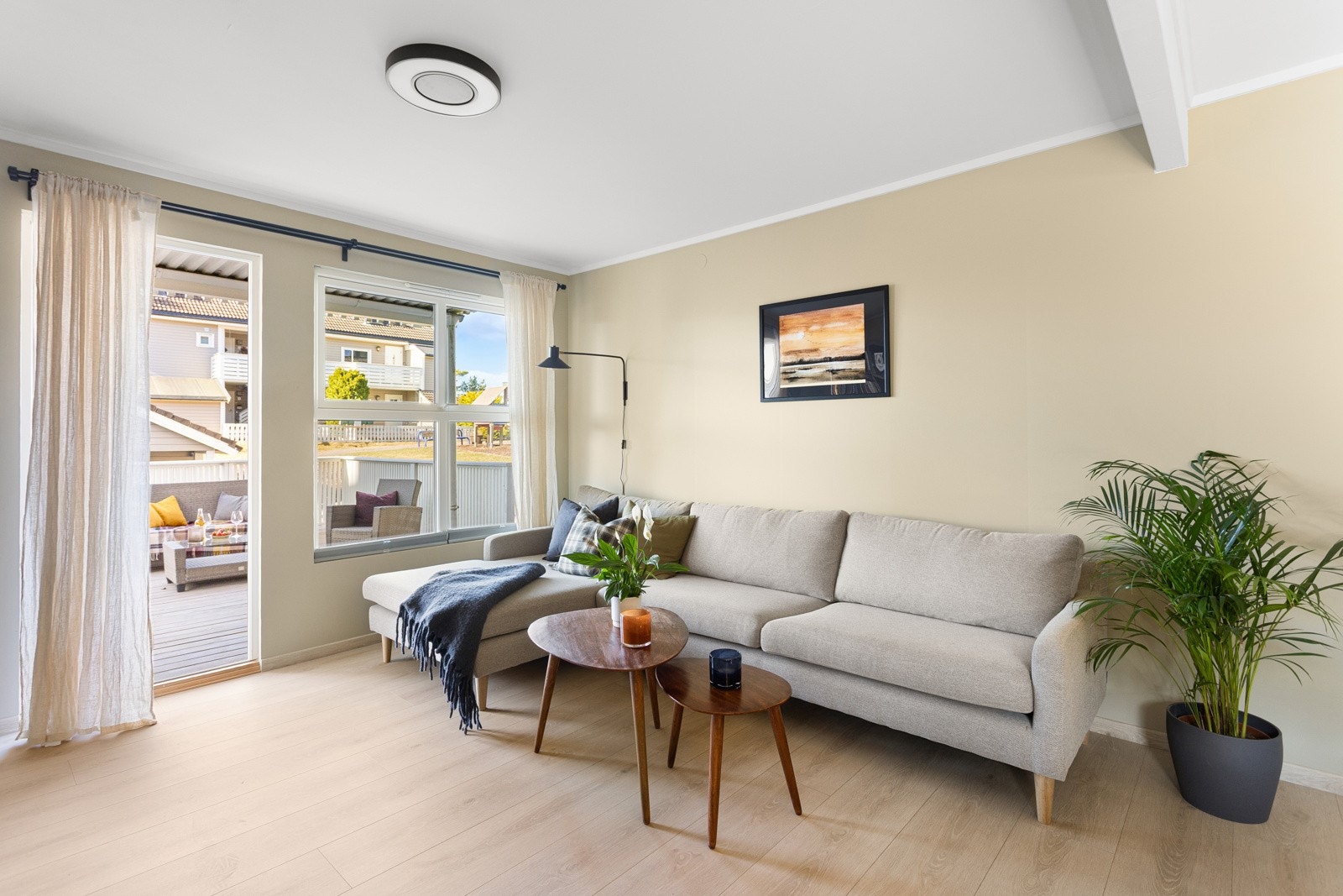 Her har du god plass til sofagruppe Galleribilde