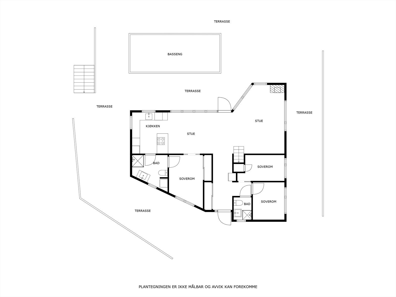 Plantegning - 1. etg. Galleribilde