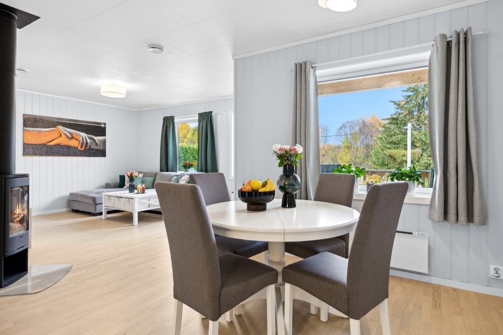Her kan du invitere til hyggelige sammenkomster. Galleribilde