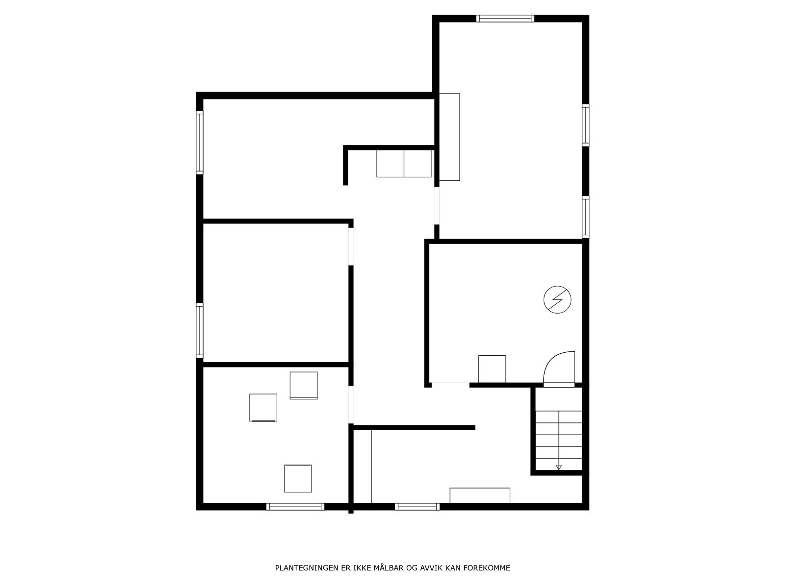 Plantegning kjeller Galleribilde