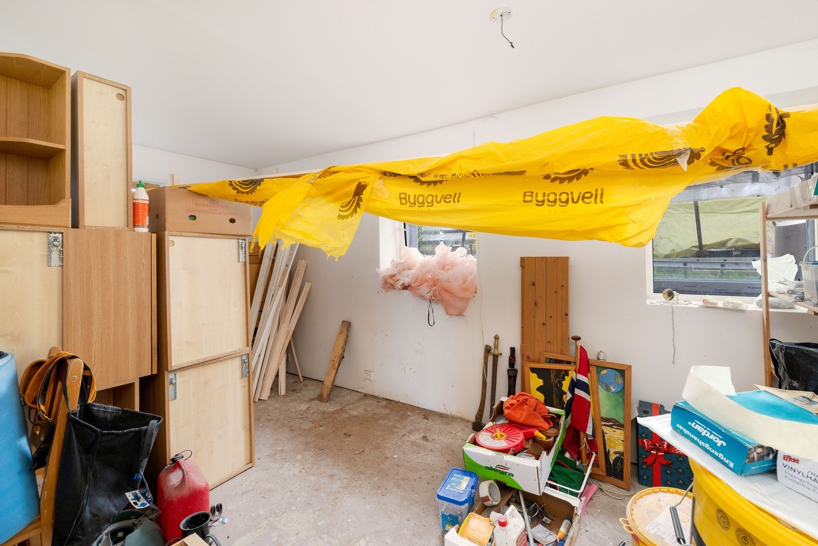 Rom i kjeller (ikke godkjent for varig opphold) Galleribilde