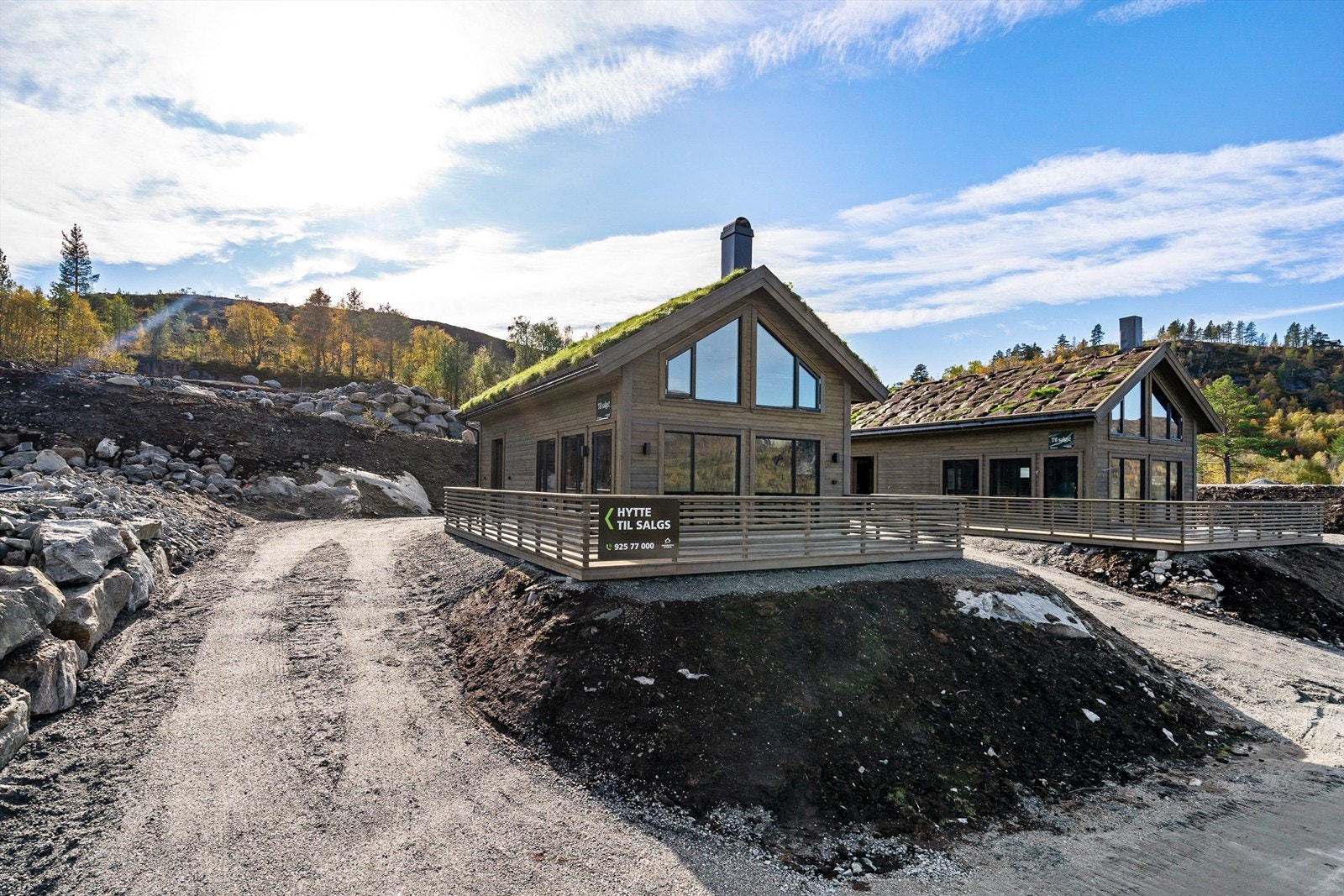 Vi har gleden av å presentere en prosjektert fritidsbolig med stor romslig stue, 3 soverom, loftstue samt kort vei til lysløype og skibakke. (Bilde fra tilsvarende hytte) Galleribilde