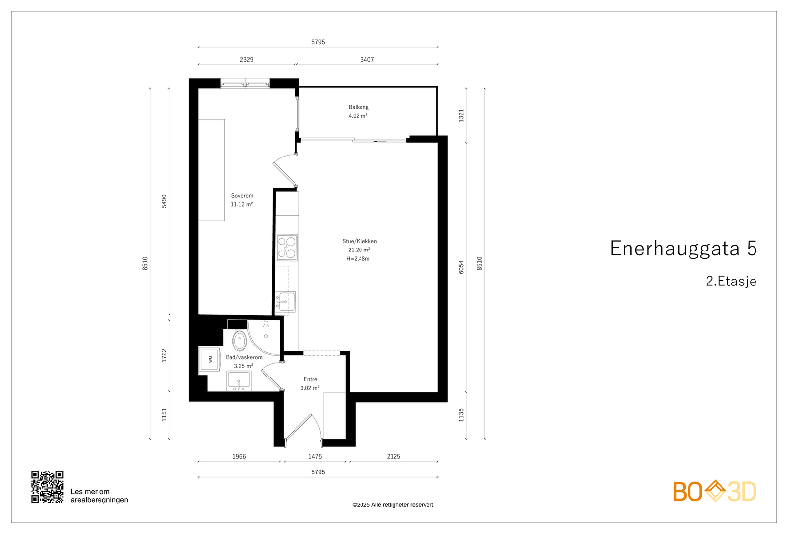 Plantegning. Galleribilde