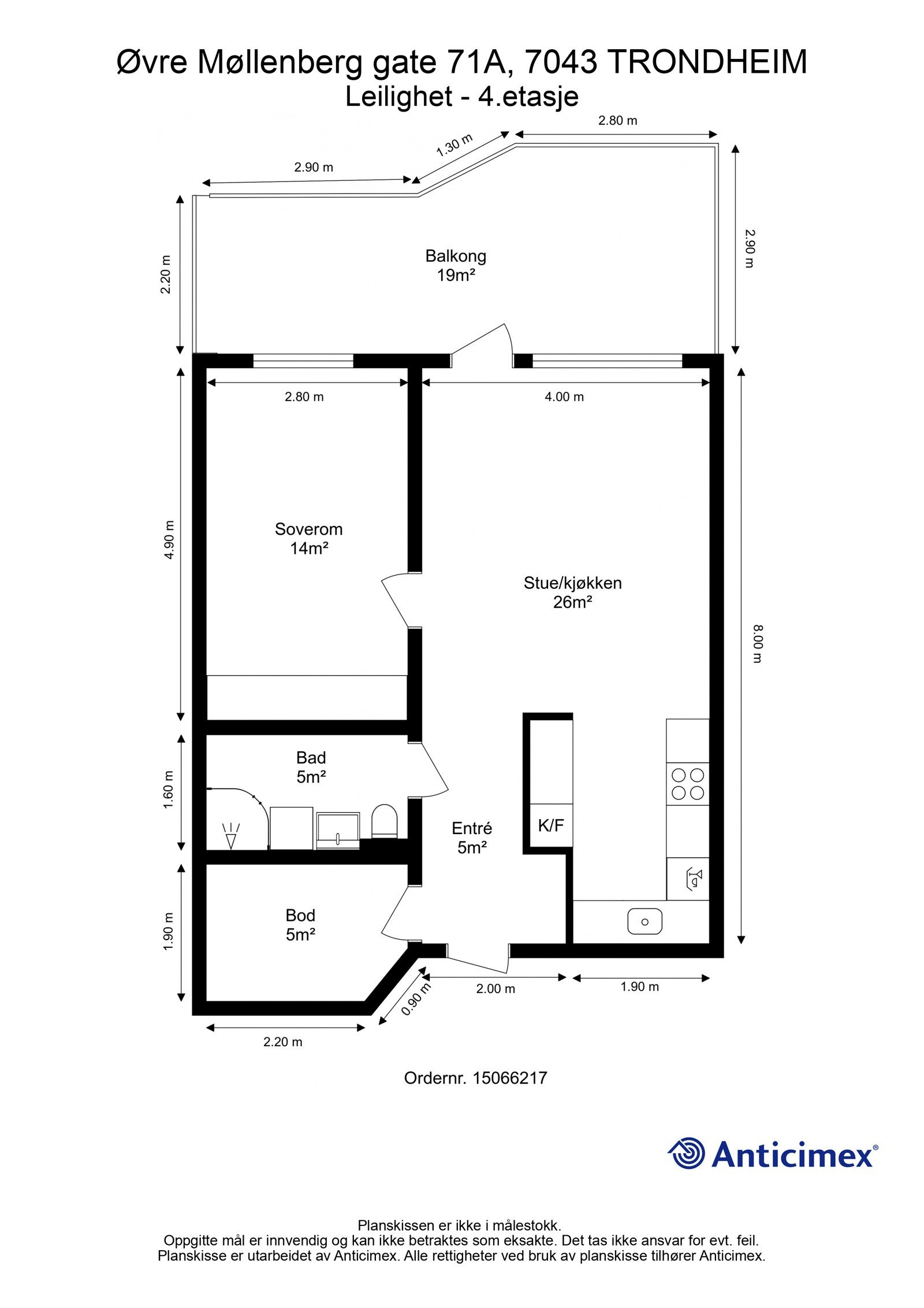 Planskisse. Galleribilde