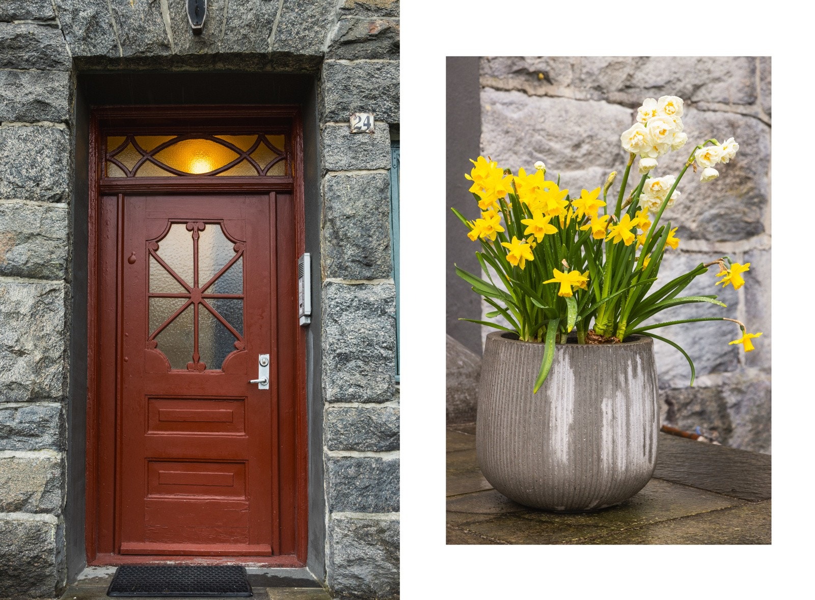 Porttelefonen gjør det enkelt å slippe inn gjester. Galleribilde