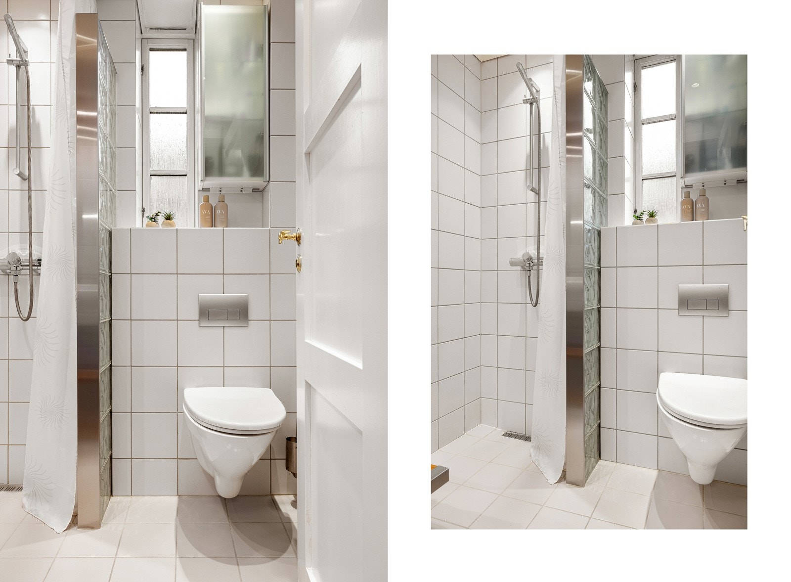 Her er det også en elektrisk håndkletørker. Galleribilde