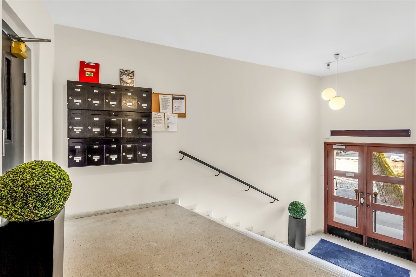 Pent inngangsparti Galleribilde