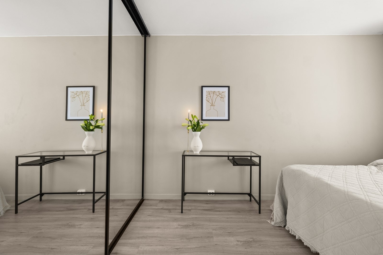 Soverom II | Fine fargevalg er gjennomgående Galleribilde