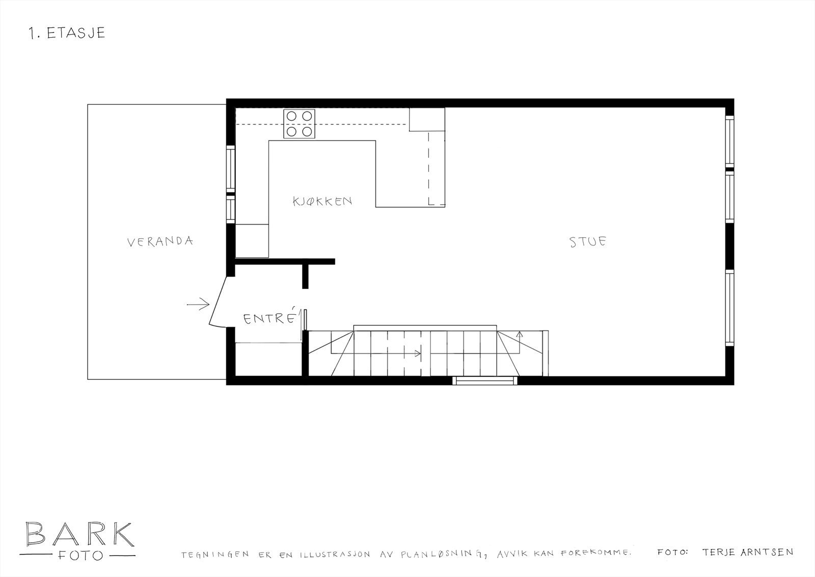 Planskisse Galleribilde