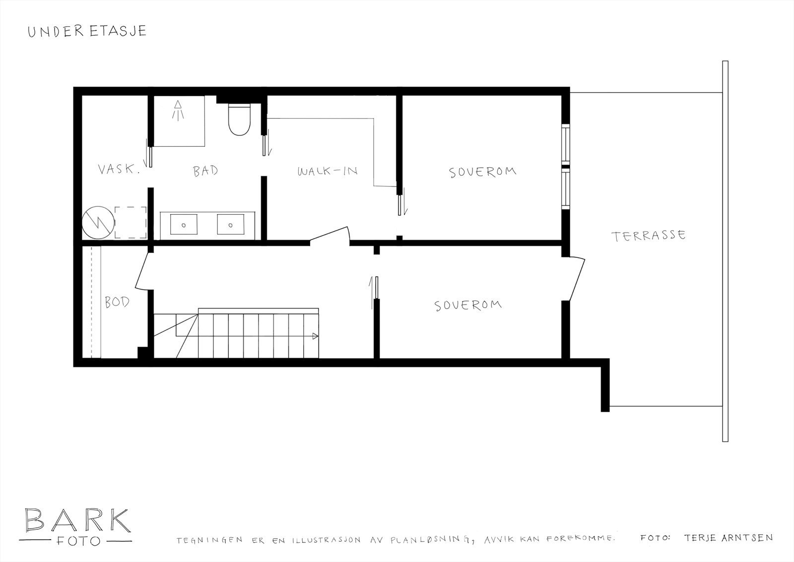 Planskisse Galleribilde