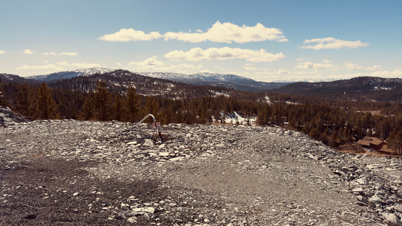 Panorama utsikt. Fjellsteggen. Ferdig opparbeidet tomt. Tomt 81. Galleribilde