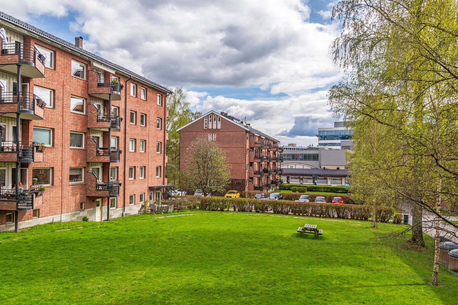 Luftig mellom byggene. Galleribilde