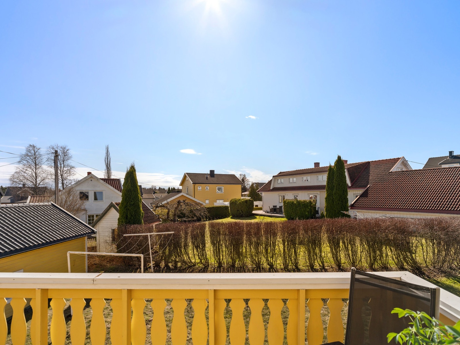 Usjenert utsikt over nærområdet. Galleribilde