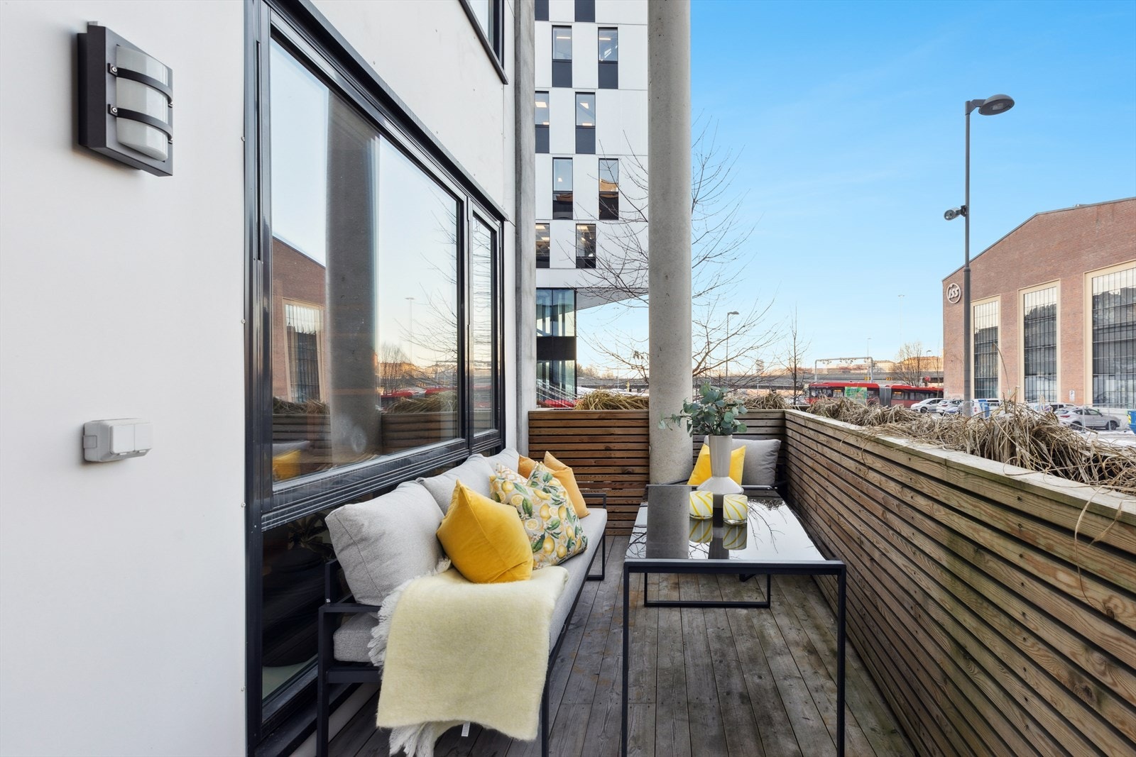 Her er det tilrettelagt for å nyte sommeren. Galleribilde