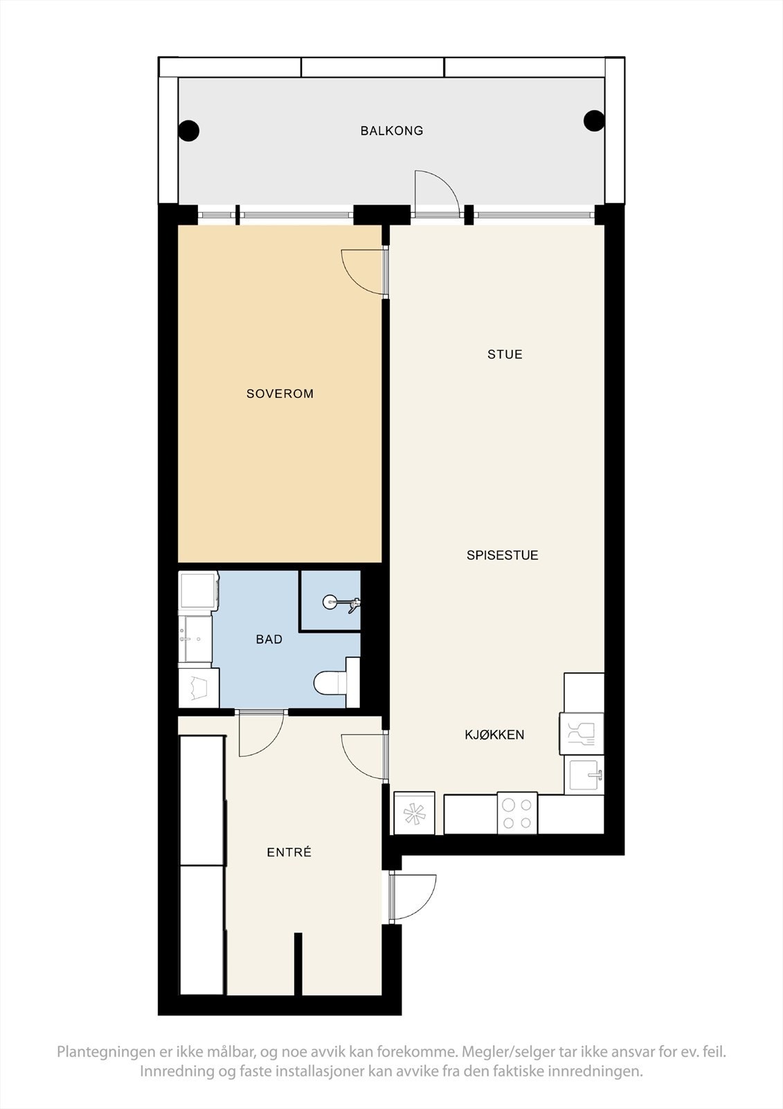 Boligen har en god planløsning med en fin rominndeling. Galleribilde